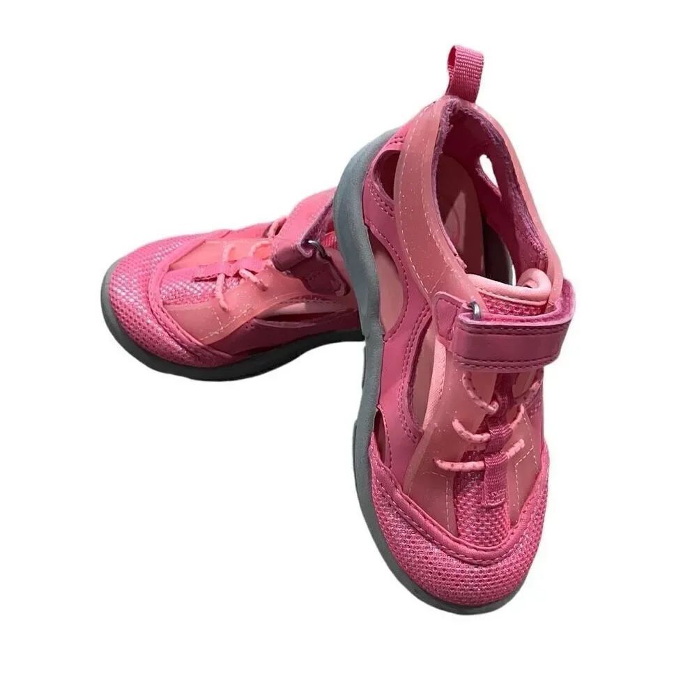 Osh Kosh B'gosh Toddler Girl's Ever Play Sandals Hot Pink Sparkle Size:8